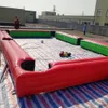 wholesale Attractive Inflatable Snooker Ball Game Playground Soccer Pool Table Inflatables Billiard Ball blow up snookers football field 001