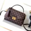 Mode väskor tygväskan luxurys handväskor designer väska äkta läder lyxiga axelväskor plånbok pursar crossbody designer tygväskor purses designer woman väska