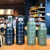 Water Bottles Stainless Steel Insulation Cup Large Capacity 1000ml Sports Kettle Boys And Girls Portable