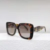 Lunettes de soleil de mode de créateur en polycarbonate carré pour femmes et hommes R71S lunettes de soleil de luxe King Fried associées à des lunettes de couleur à rayures