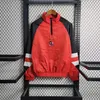 Exeter City F.C.Herrenjacke, Windjacke, Sweatshirt, halber Reißverschluss, runder Kragen, Windjacke, Outdoor-Windjacke, Herrenmode, lässige Sportjacke