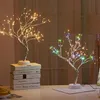 Lampada a LED a forma di albero stile bonsai 108 led filo di rame luce notturna USB fai da te interruttore tattile controllo regali di luce decorativa natalizia 20304D