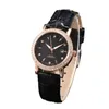 LAN brand fashionable womens inlaid English wristwatch accessories small dial internet famous versatile casual temperament steel belt leather