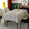 Table Cloth Thickened Plain Chinese High-end Tablecloth El Homestay Dining Conference Cover ZZLing98