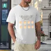 T-shirts pour hommes Crêpes Humeur Menu T-Shirts Hauts Homme Vêtements Séchage Rapide Mignon Hommes Chemise D'entraînement