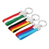 КЛАЧИНЫ ИТАЛИЯ Германия Флаг Флаг 3Color Car Careckain Key Cring Chain Pendation Decore Motorcle Off Road 4x4 Access208u