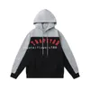 Men's Tracksuits Trapstar Set Letter Towel Embroidery Casual Stitching General Youth Fall Winter Fleece Sweatshirt Sweatshirt