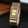 2023 Nya par Square Lei Family Fashion Quartz Trend Watch Universal Steel Band