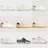 Italy luxury Brand Distress Women Sneakers Sequin Classic White Do-old Dirty leather Shoes Designer Man Women New Fashion Casual Star Shoes