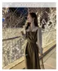 Casual Kleider Lange Ärmel Frühling Herbst 2024 Elegante Kleid Frau Midi Kleid Frauen Party Hochzeit Abend Dongdaemun Koreanische Kleidung