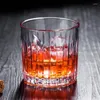 Vingglasögon japansk randig whisky cup specialklassiskt glas