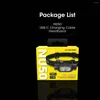 Lampe frontale NITECORE NU50 1400 Lumen avec batterie intégrée 4000 MA et support de chargement USB