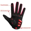 ROCKBROS Windproof Cycling Gloves Touch Screen Riding MTB Bike Bicycle Gloves Thermal Warm Motorcycle Winter Autumn Bike Gloves P0308y