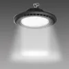 Taklampor 50W-200W LED High Bay Light Fixture 14000lm 6500K Dagsljus Industriell lampa kommersiell belysning för lager Worksh208i