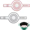 Tappetini da tavolo 1Pc Tappetino da forno in silicone Manico lungo Fionda Pane antiaderente Tappetino per impastare Trasferimento della pasta Forniture da forno Utensile da cucina