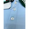 24SS Casablanca Nowy trend projektant Polos T-shirt Prosty letni bawełniany swobodny wszechstronny guziki polo koszuli mężczyźni i kobiety krótkie rękawy luźne koszulki ściągacza