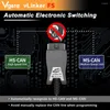 VGATE VLINKER FS ELM327 USB OBD2 자동차 진단 도구 포스 캔 자동차 스캐너 MS/HS CAN PK OBDLINK EX MAZDA FORD