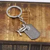 Keychains Death Note Keychain Anime Key Chain Black Book Ring Holder Pendant Chaveiro Jewelry for Gift
