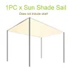 Shade Waterproof Awning Sunscreen Canopy UV Block Outdoor Patio Backyard Sun Shade Sail Shading Decking Garden Pergola Easy Install YQ240131