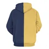 designer heren hoodies sweatshirts blauw geel hiphop rock petten met op maat patroon casual athleisure sport outdoor groothandel hoodie herenkleding groot formaat s-5xl