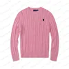 Maglione cardigan pullover da uomo di alta qualità designer Luxury Ralphs Polo capispalla classico moda RL orso tessuto a maglia ricamato Laurens bottone lavorato a maglia