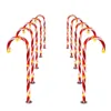 Christmas Decorations Candy Cane Pathway Lights Christmas Year Holiday Outdoor Garden Home Light Navidad 2021245u