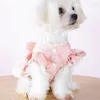 Psa odzież luksusowe ubrania moda Puppy spódnica koronka Chihuahua York shihtzu pomeranian pudle małe psy ubrania elegancka sukienka dla zwierząt domowych