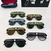 2024 Luxe designer zonnebrillen heren dames zonnebrillen glazen merk luxe zonnebrillen Mode klassieke luipaard UV400 Goggle Met Box Frame reizen strand Fabriek nieuw