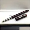 Ballpoint Penns Wholesale 1912 Special Edition Snake Clip Pen Rollerball Arvserie Black Red Brown Stationery Office School Dhuln