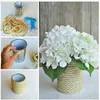 Garden Decorations Natural Jute Rope 8mm Thick 50 Long For Gardening Crafts Packaging And Decoration