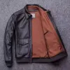 Yr.eastman Classic Horsehide Coat. Vintage US Air Force Genuine Leather Jacket.a2 폭격기 가죽 천 240125