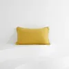 Yastık sarı/turuncu kapak 45x45 nordic ile kanepe kanepe yumuşak kılıflar oturma odası ev dekoratif yastıklar