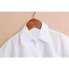 Plain White Baby Boys Shirts Children Clothes Classic Top Kids Tee Cotton Girl Jumper Solid Student Uniform 240123