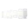 Haken 100 stuks PVC gleufgat Hanglipjes Zelfklevende tags Haak Plastic Merchandise Pakketdoos Hangende winkel Display voor thuisopslag