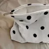Cosmetic Bags Purse Makeup Bag Handbag Aesthetic Polka Dot Travel Large Capacity Storage Portable Cute Pouch Organizer Soft Corduroy