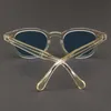 Lunettes de soleil Johnny Depp lunettes de soleil homme Lemtosh lunettes de soleil polarisées femme marque de luxe Vintage jaune acétate cadre lunettes de Vision nocturne YQ240131