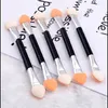 Makeup Borstes Nail Art Tool Enkelt att rengöra material av hög kvalitet Professionell Exakt Application Versatil Affordable Eyeshadow