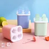 Ferramentas de sorvete diy molde de picolé caixa caseira com vara de plástico icemaker bebê suplemento alimentar gadgets cozinha tly070