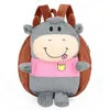 Plush Childrens Bag Baby Kindergarten Bag Cartoon Cute Cow Childrens Backpack School Bags Mochila Escolar Rugzak Kids Bag 240118