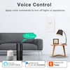 Smart Home Control Tuya Light Switch WiFi Wall Push Button Interruptor Switches 110-240V 1/2/3Gang Physical Lamp Neutral Wire Optional