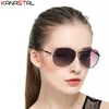 نظارة شمسية نساء نظارة شمسية مستقطبة UV400 أزياء نظارات شمس المعادن تعدد النظارات