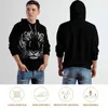 Designer Uomo Felpe con cappuccio Felpe Tigre nera hip-hop rock Berretti con motivi personalizzati casual Athleisure sport all'aperto con cappuccio all'ingrosso Abbigliamento da uomo taglia grande s-5xl