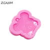 Baking Moulds LM 58 Earring Cartoon Little Mouse Shiny Resin Silicone Mold Keychain UV Crystal Casting Polymer Clay Molds