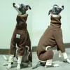 Odzież psa włoska greyhound zimowa odzież whippet kombinezon /ubrania dla psów /jammies /bluza whippet