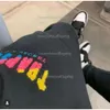 Designer Mens Trapstar Brodery Pull Tracksuits Rainbow Handduk Dekodning av huva Sportkläder Män och kvinnor Dragkedja Byxor