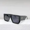 Lässige Designer-Sonnenbrille mit übergroßen Beinen, starker dreidimensionaler Effekt, gestreift, Farbe neutral, I013, UV-beständig, Luxus-Sonnenbrille UV400