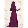 Abbigliamento etnico Musulmano Islam Abiti Ramadan Caftano Marocain Abito lungo Turchia Caftano Abito maxi hijab allentato Donna Abaya Dubai S-5XL