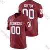 Maillots de football universitaires américains personnalisés Oklahoma Sooners Zach Schmit Josh Plaster Gavin Marshall 5 Billy Bowman Bunkley-Sh 93