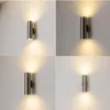 Utomhusvattentät IP65 Vägglampa Modern LED -ljus inomhus Sconce Dekorativ belysning Porch Garden Lights GU10 Lamps2578