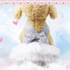 Ubrania z odzieży dla psa Sukienka Sweety Princess Teddy Puppy Suknie ślubne FOT MALE Medium Dogs Akcesoria